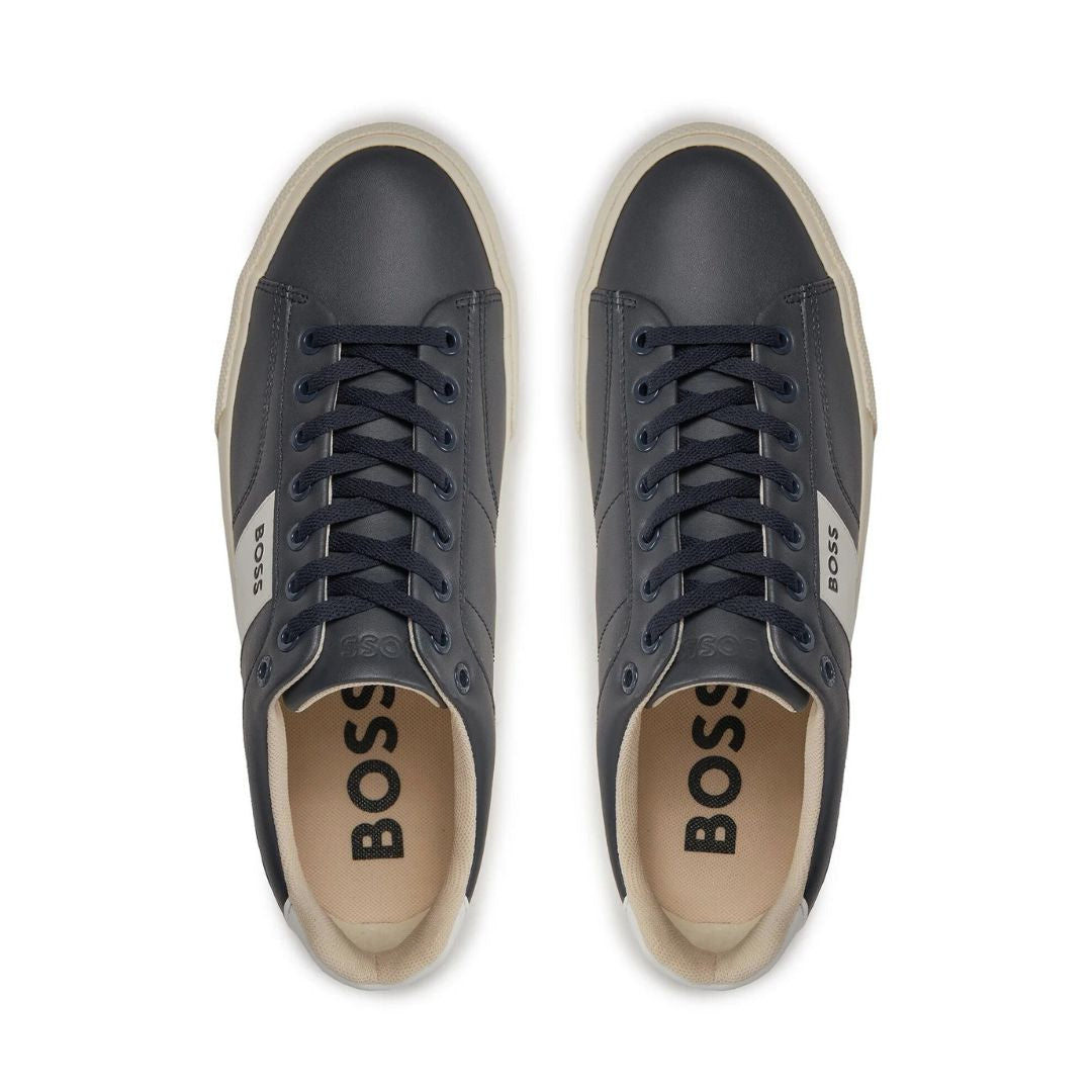 HUGO BOSS Aiden TENN LTB Trainers Men 50512366-BLK
