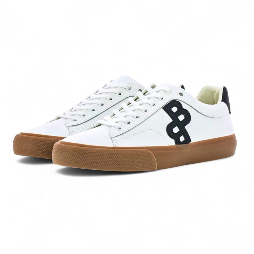 HUGO BOSS Aiden TENN LTB Trainers Men 50550042-WHTBLK