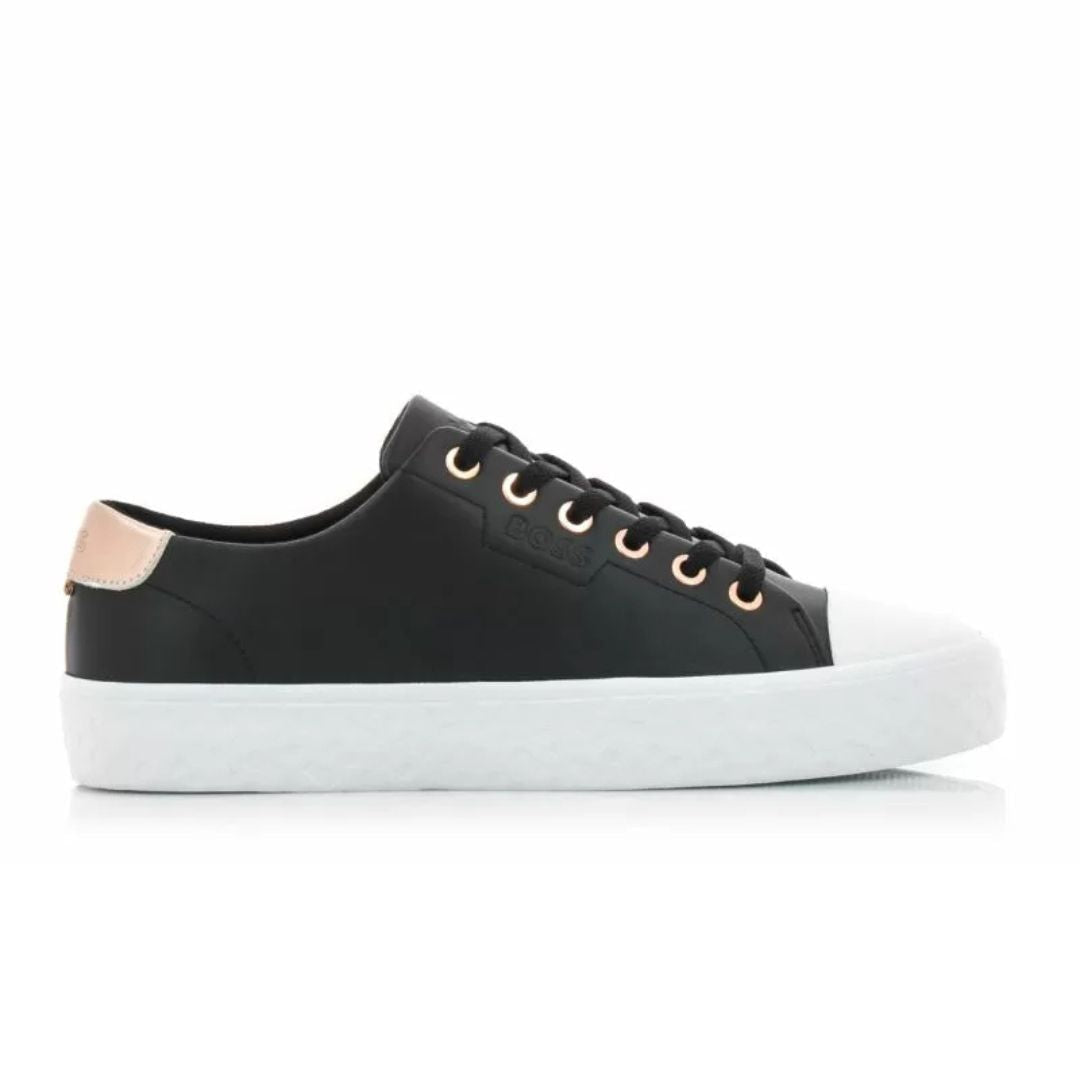 HUGO BOSS Aiden TENN LTB Trainers Women 50493274-BLK - 36 / Black