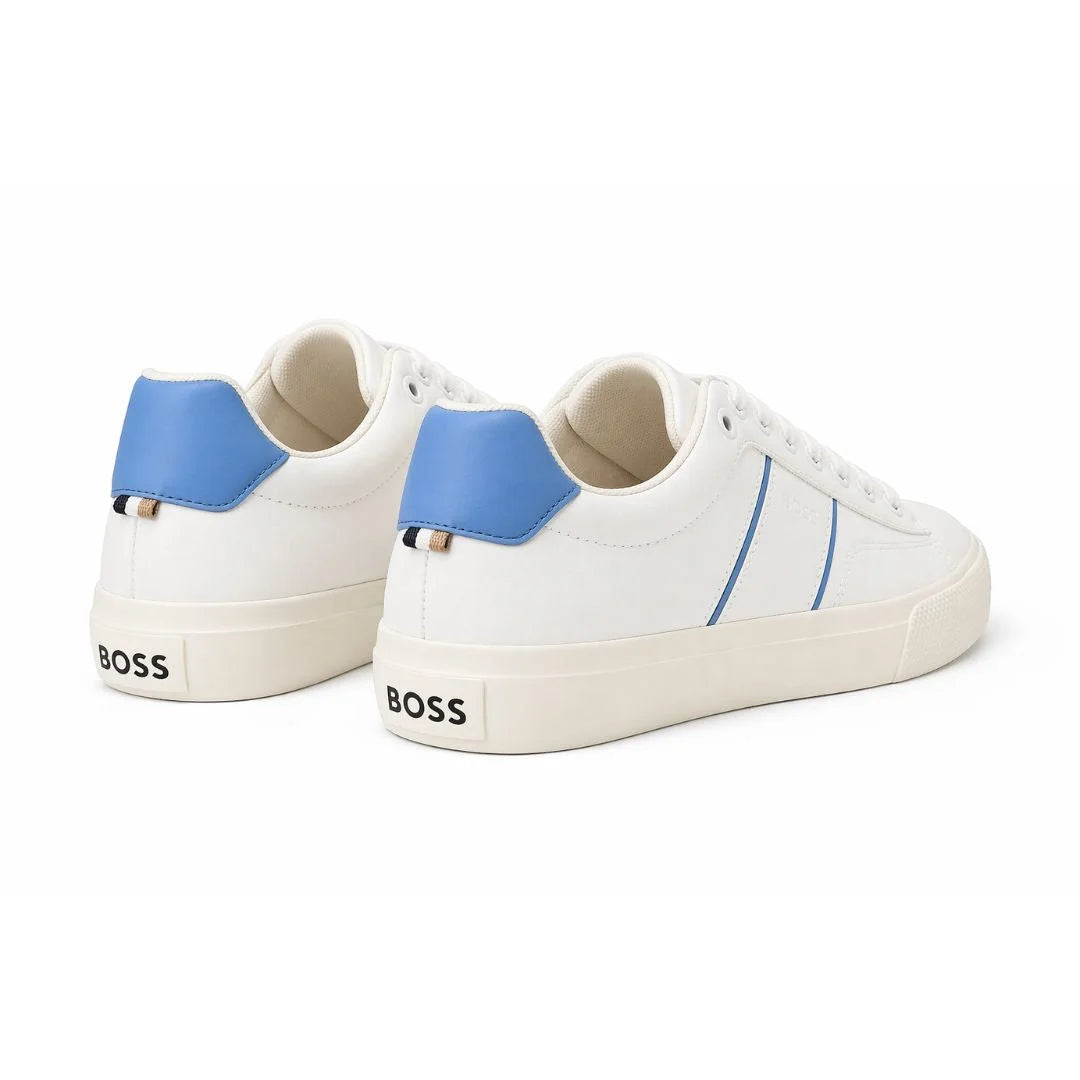 HUGO BOSS Aiden TENN LTB Trainers Women 50517212-WHTBLU