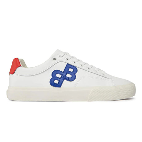 HUGO BOSS Aiden Tenn Sneakers Men 50499672-WHTBLU - 39 / White/ Blue/ Red