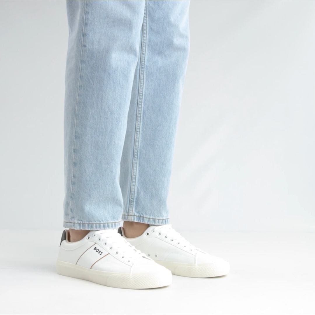 HUGO BOSS Aiden Trainers Men 50517289-WHT