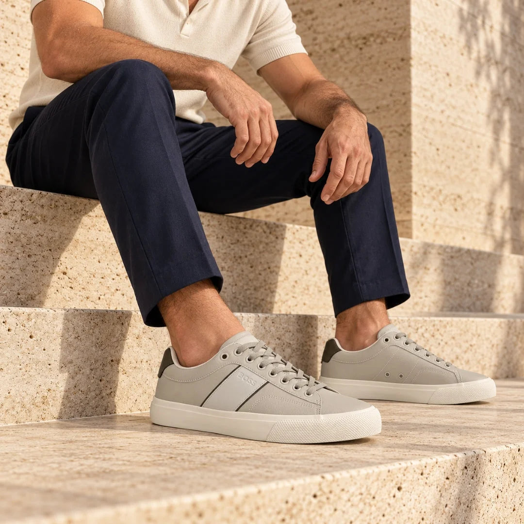 HUGO BOSS Aiden Trainers Men 50522833-LGTGRY