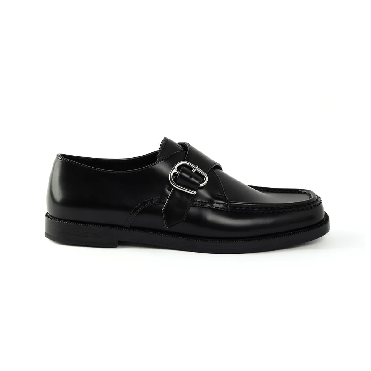 HUGO BOSS buckle strap Loafers Women 50557735 - BLK