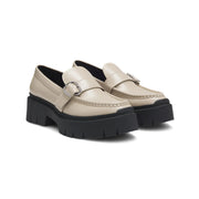 HUGO BOSS buckled strap Loafers Women 50548196 - BEG - Beige / 36