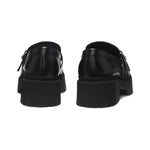 HUGO BOSS buckled strap Loafers Women 50548196 - BLK