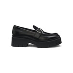 HUGO BOSS buckled strap Loafers Women 50548196 - BLK