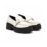 HUGO BOSS buckled strap Loafers Women 50548196 - CRM