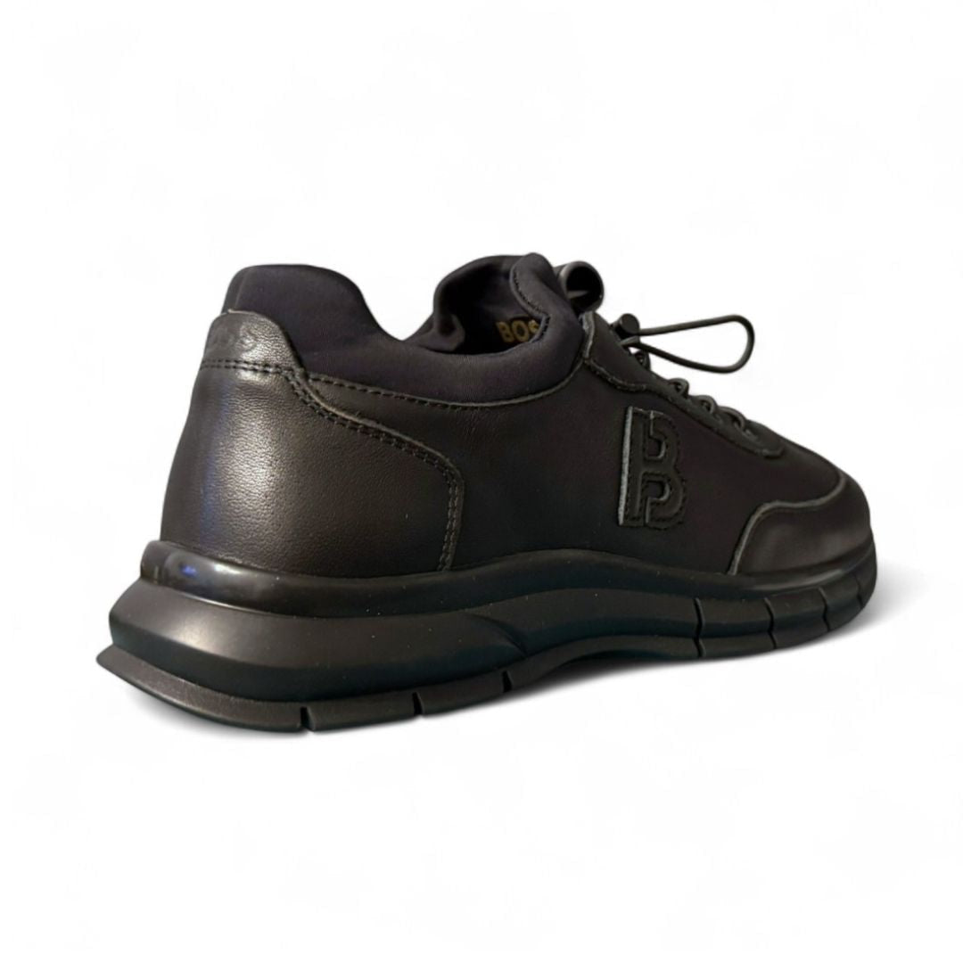 HUGO BOSS Casual Leather Sneakers - BLK