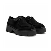 HUGO BOSS Derby shoes in suede Loafers Women 50552699 - BLK - Black / 36
