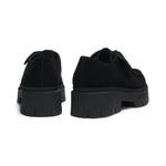 HUGO BOSS Derby shoes in suede Loafers Women 50552699 - BLK