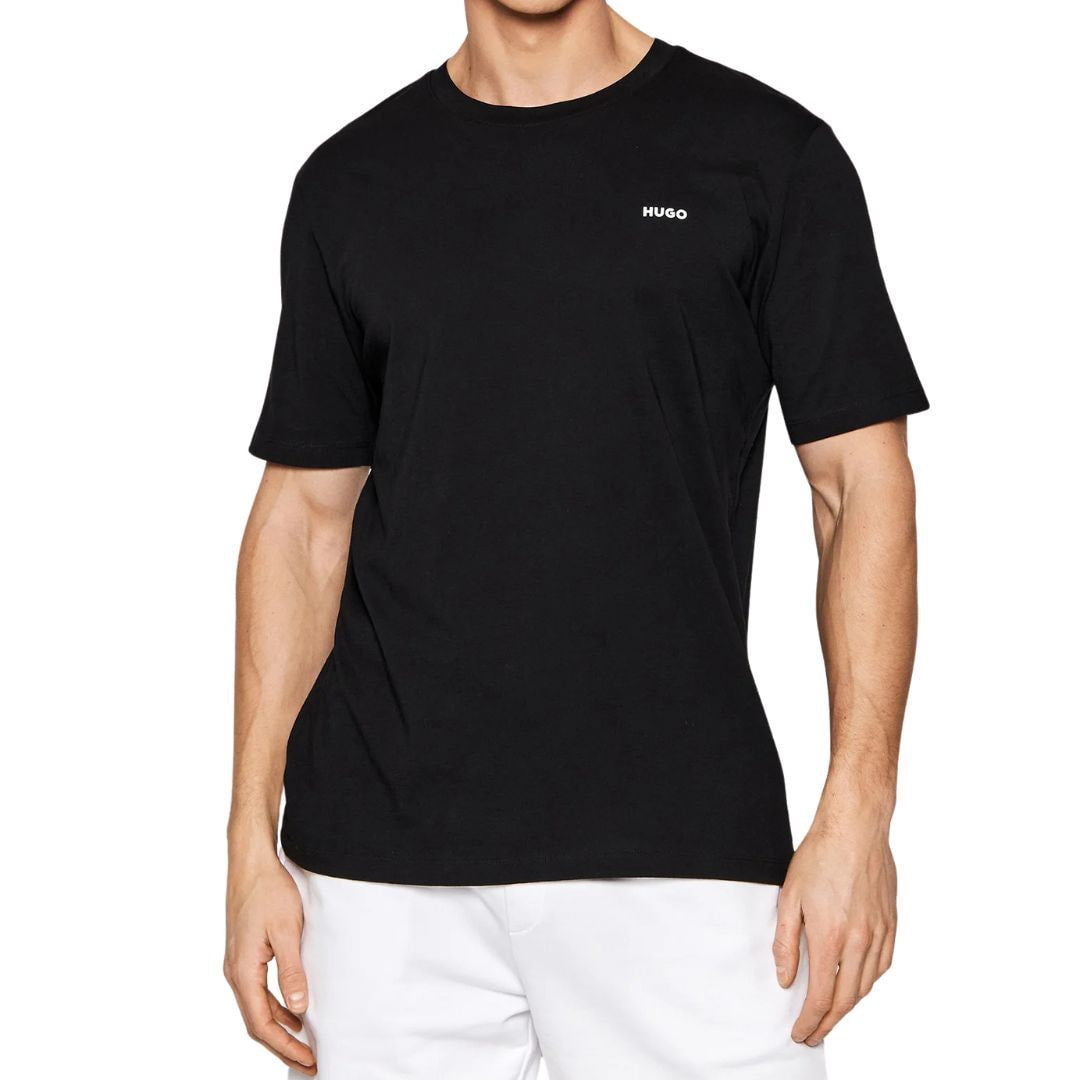HUGO BOSS Dero222 T-Shirt Men 50466158-BLK - S / Black