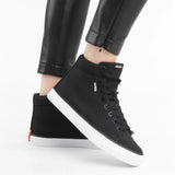 HUGO BOSS Dyer High - Top Trainers Women 50474452 - BLK - Shoes