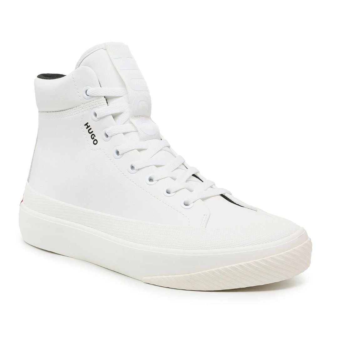 HUGO BOSS Dyer Hito High-Top Trainers Men 50485791-WHT