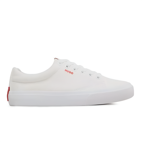 HUGO BOSS DyerH Canvas Trainers Men 50480691-WHT - 40 / White