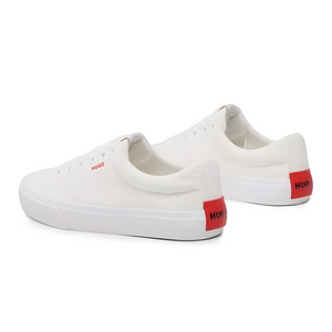 HUGO BOSS DyerH Canvas Trainers Men 50480691-WHT