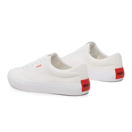 HUGO BOSS DyerH Canvas Trainers Men 50480691-WHT