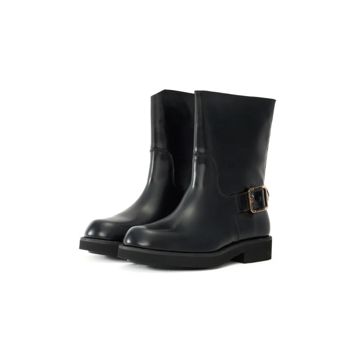 HUGO BOSS Eleri Biker Boots Women 50548759 - BLK - Black / 36