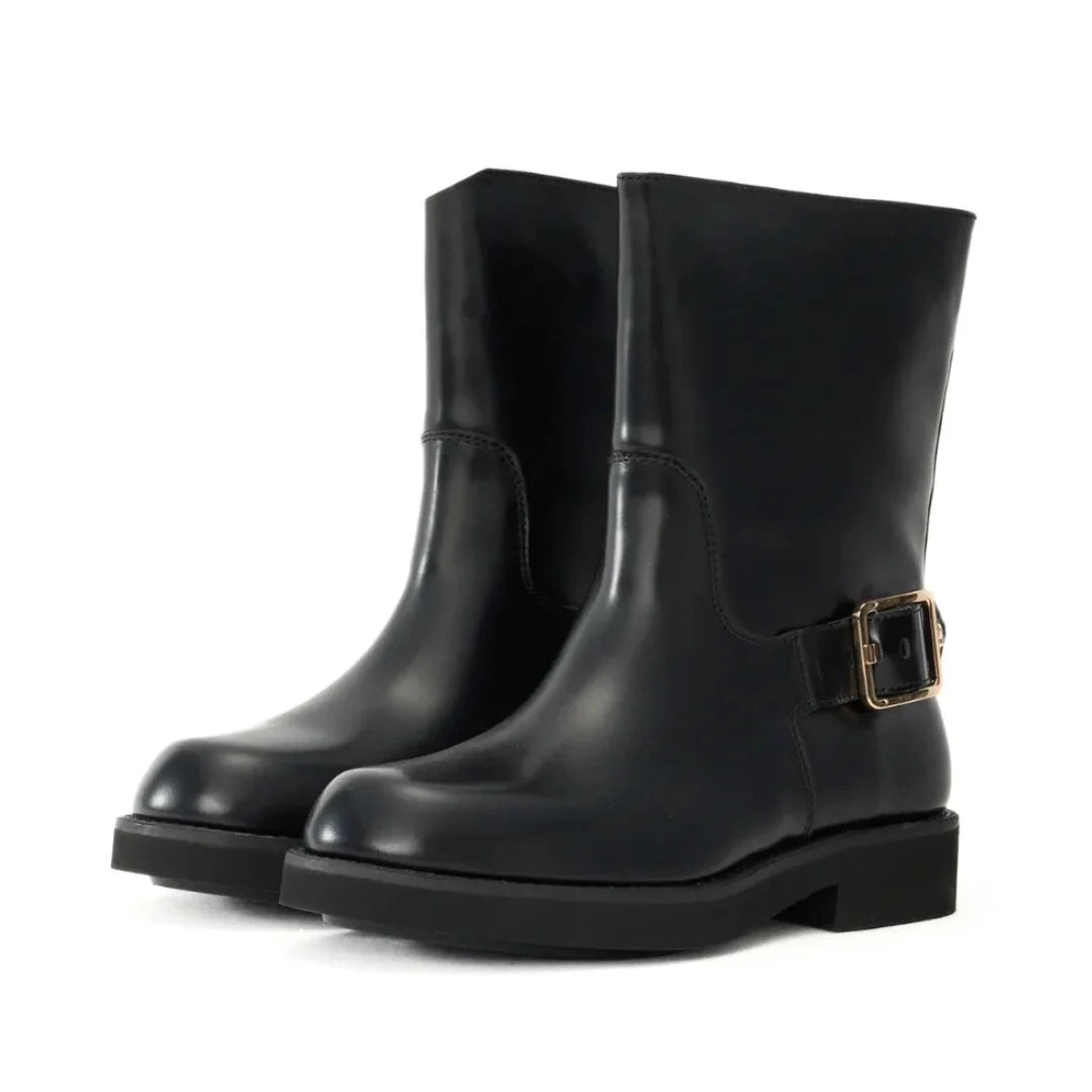 HUGO BOSS Eleri Biker Boots Women 50548759 - BLK - Black / 36