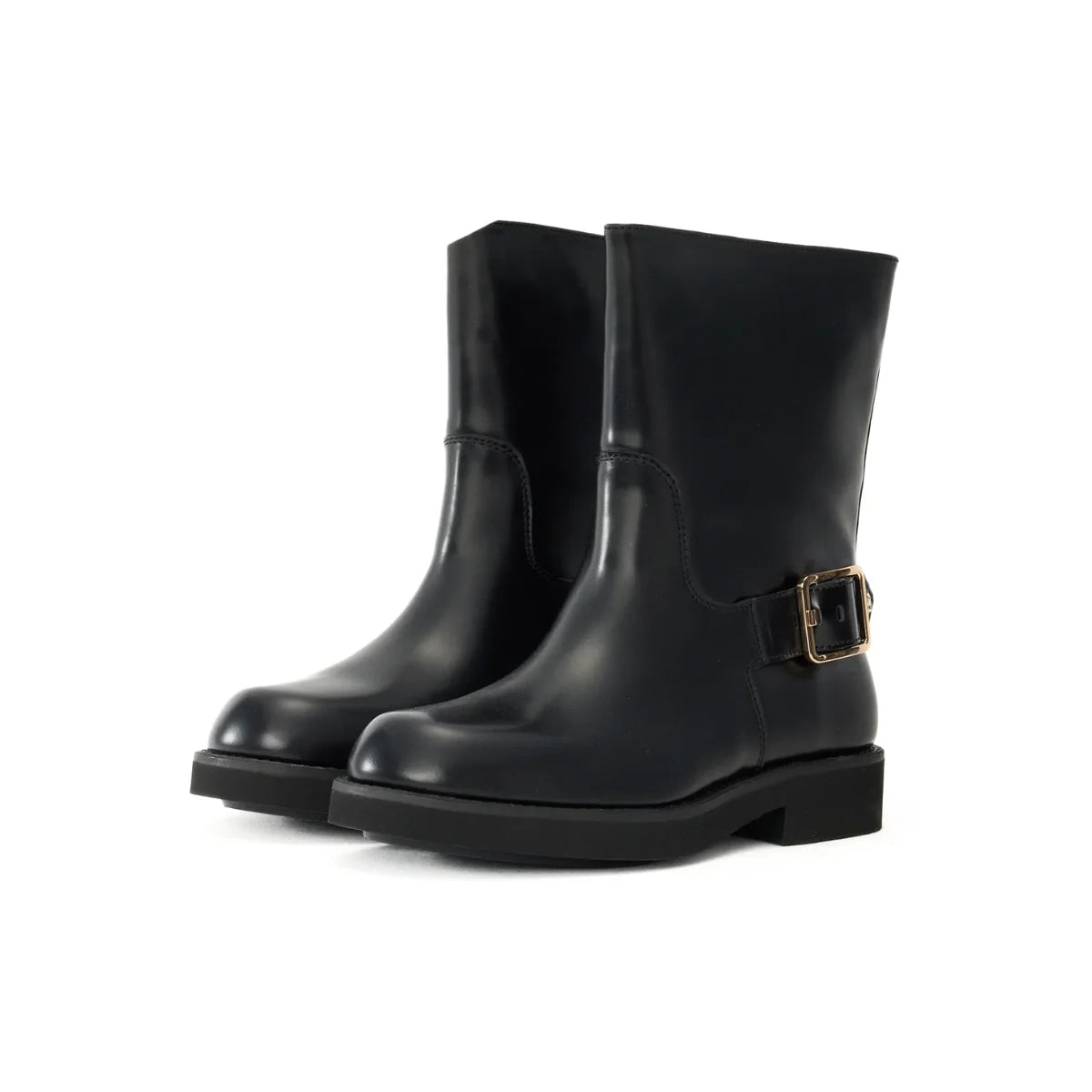 HUGO BOSS Eleri Biker Boots Women 50548759 - BLK
