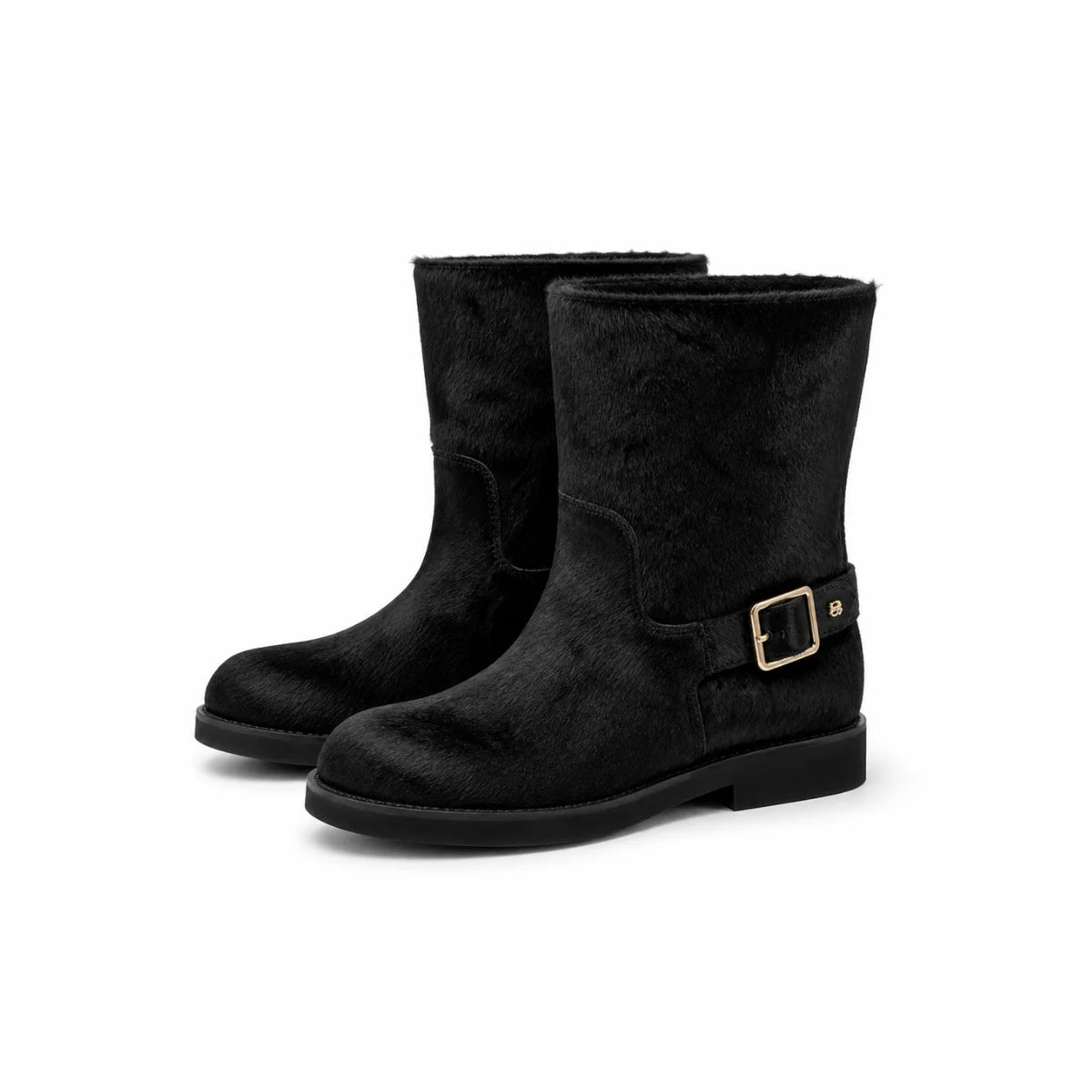 HUGO BOSS Eleri Biker Boots Women 50552750 - BLK - Black / 36