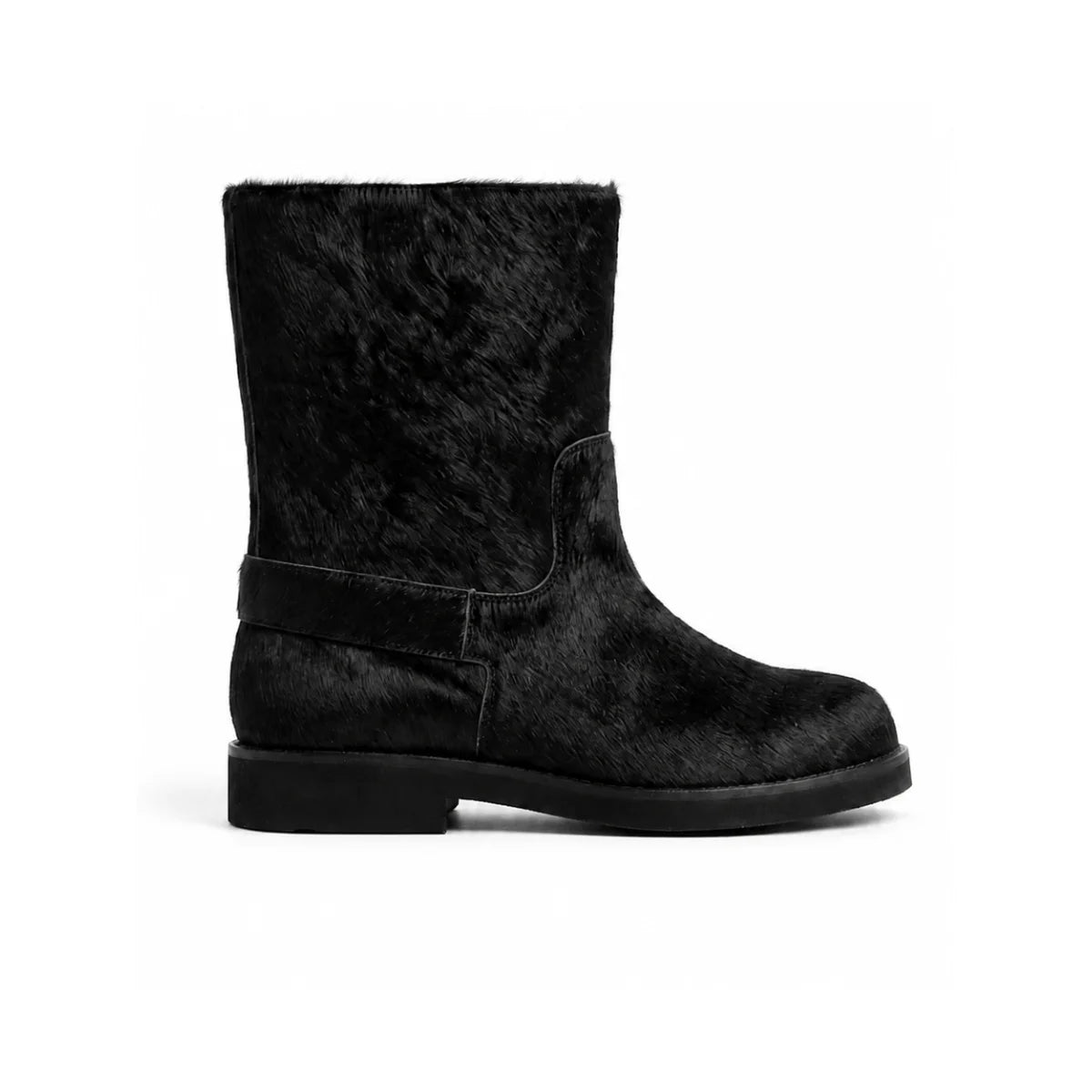 HUGO BOSS Eleri Biker Boots Women 50552750 - BLK