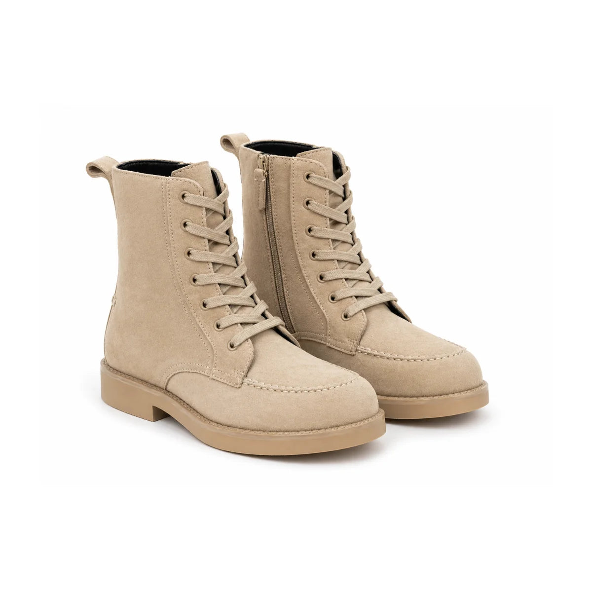 HUGO BOSS Eleri Biker Boots Women 50557657 - BEG - Beige / 36