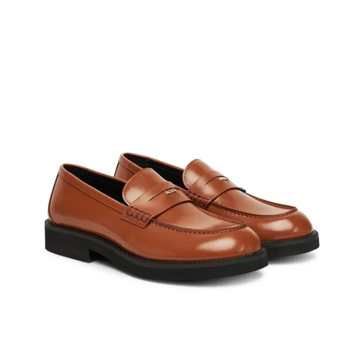 HUGO BOSS Eleri Moccasins Loafers Women 50548761 - BRN - Black / 36