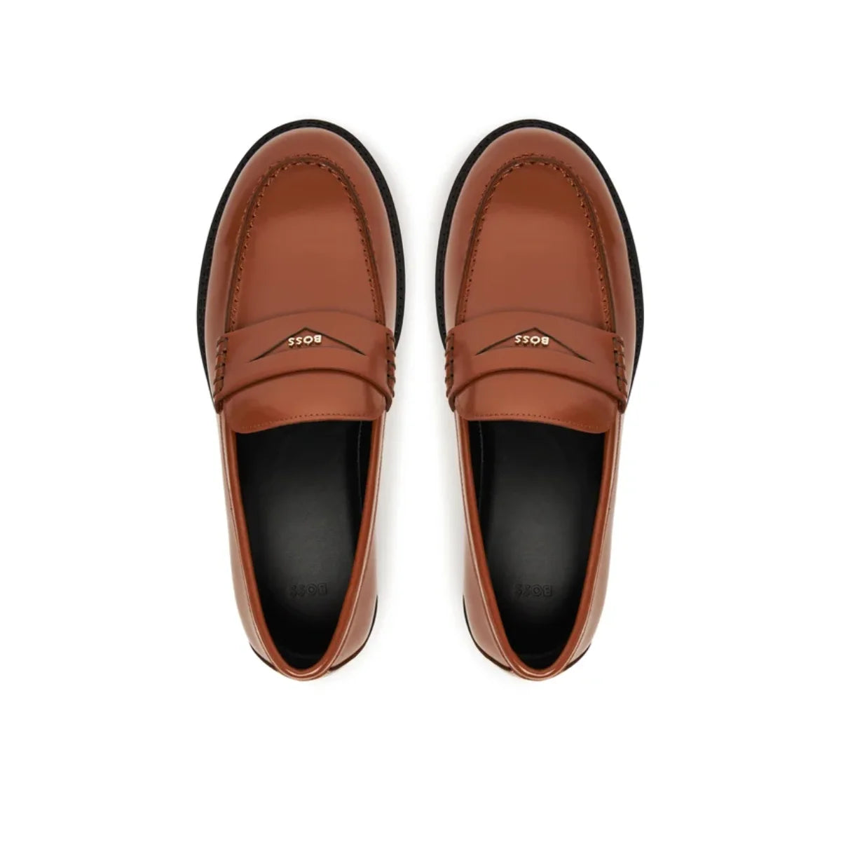 HUGO BOSS Eleri Moccasins Loafers Women 50548761 - BRN