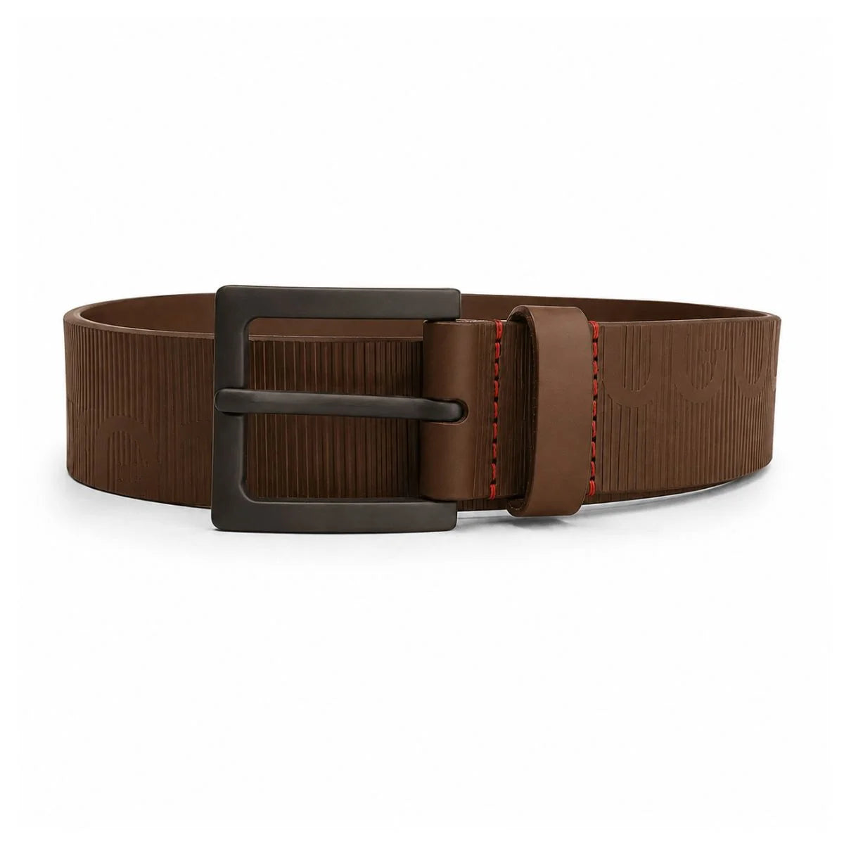 HUGO BOSS Gebbol Leather Belt Men – BRN - Brown / 100 CM