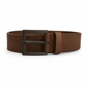 HUGO BOSS Gebbol Leather Belt Men – BRN - Brown / 100 CM