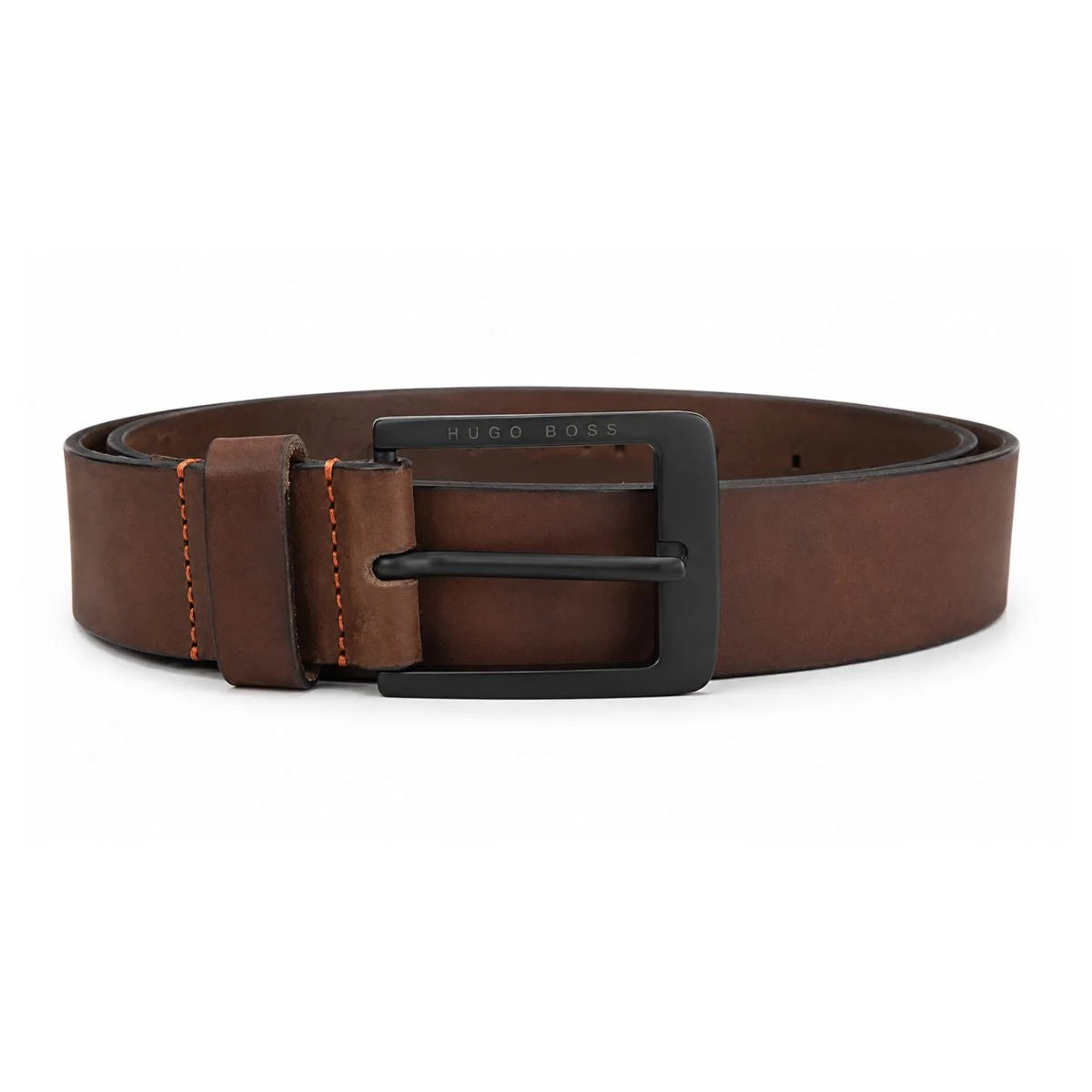 HUGO BOSS Gebbol Suede Belt Men – BRN