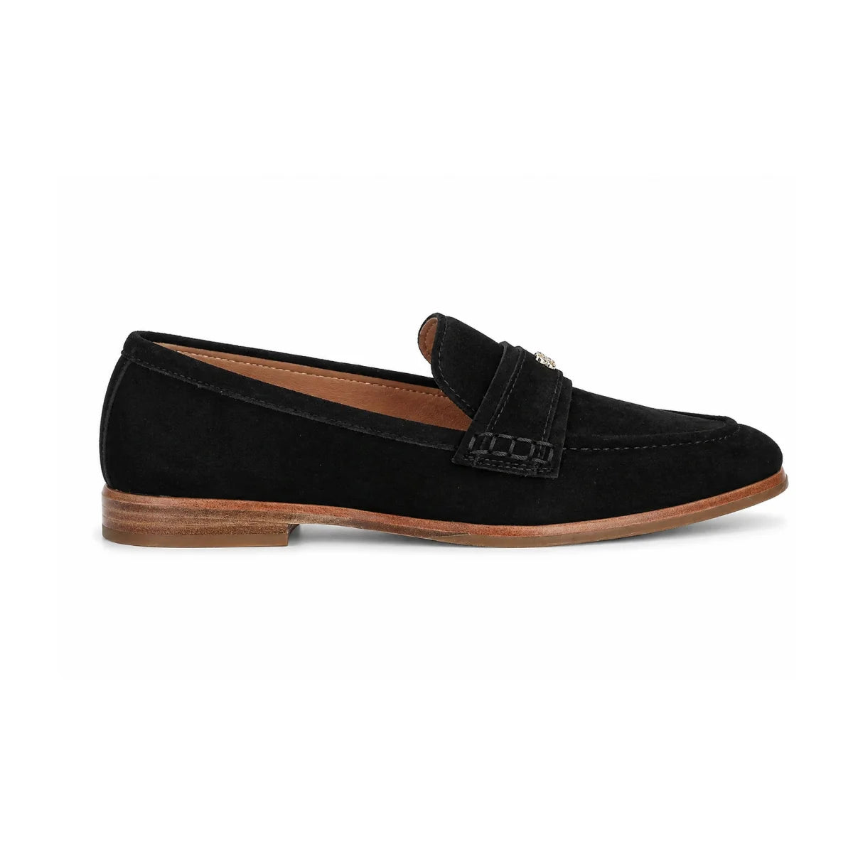 HUGO BOSS Helyan suede Loafers Women 50564752 - BLK