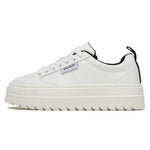 HUGO BOSS Lyssa Platform Logo Flag Signature Details Trainers 50498658-WHT