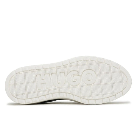 HUGO BOSS Lyssa Platform Logo Flag Signature Details Trainers 50520718-WHT