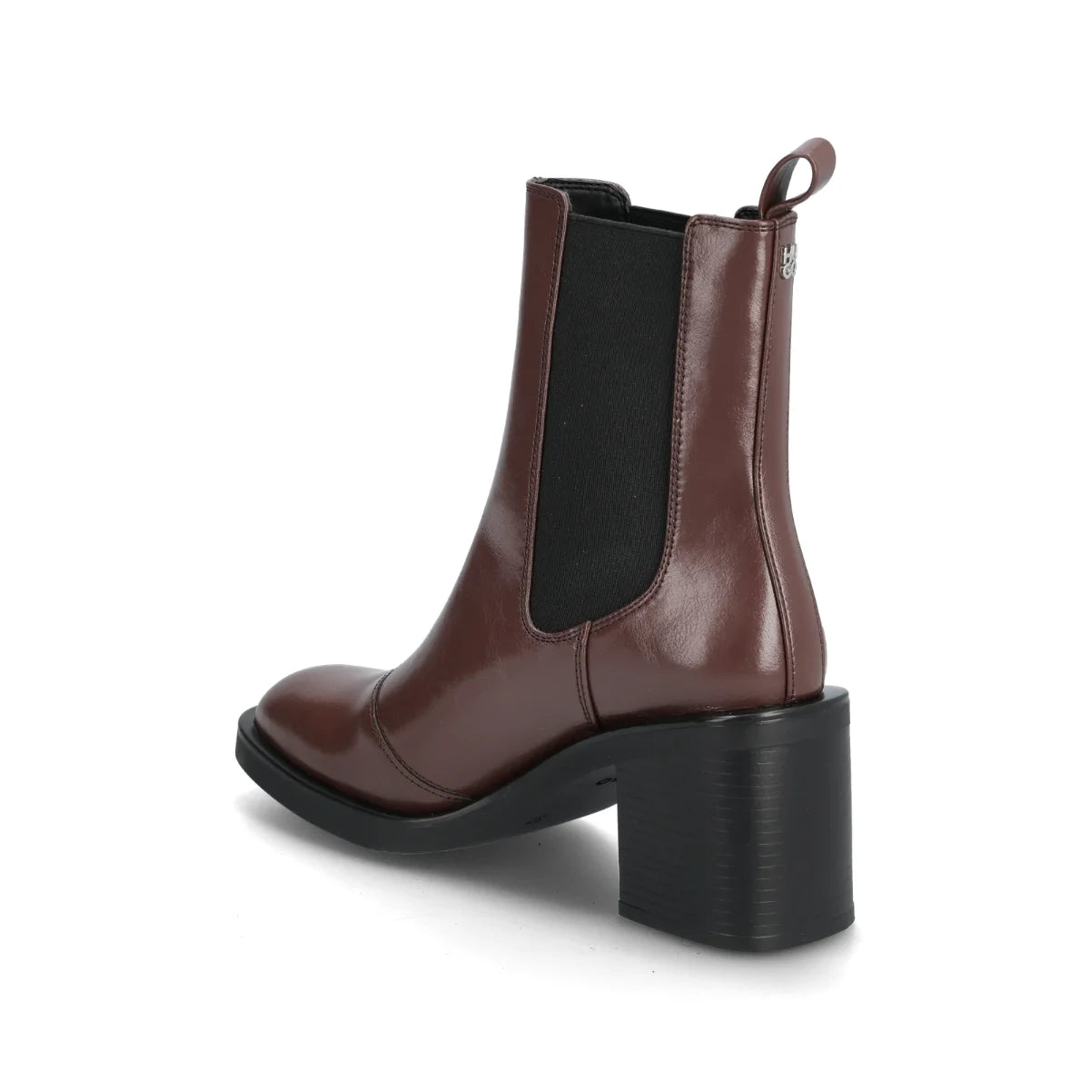 HUGO BOSS Nalie Leather Biker Boots Women 50552697 - BUR