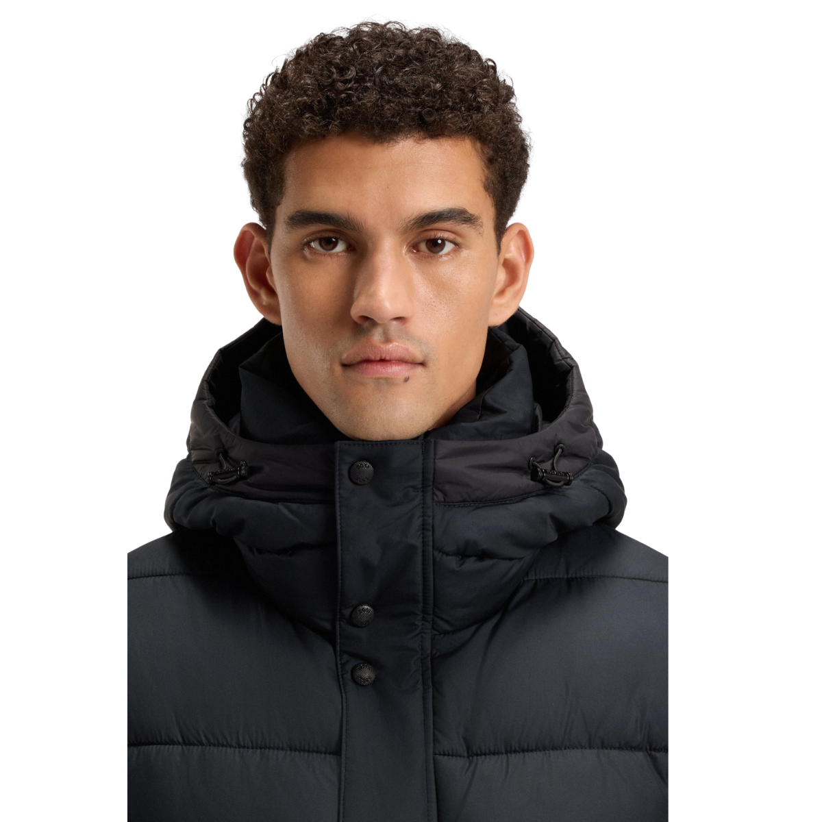 HUGO BOSS Omaris Regular Fit Puffer Jacket Men - BLK