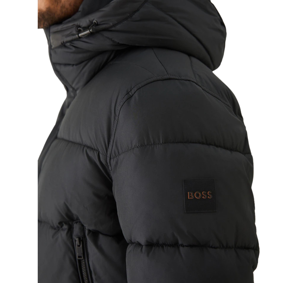 HUGO BOSS Omaris Regular Fit Puffer Jacket Men - BLK