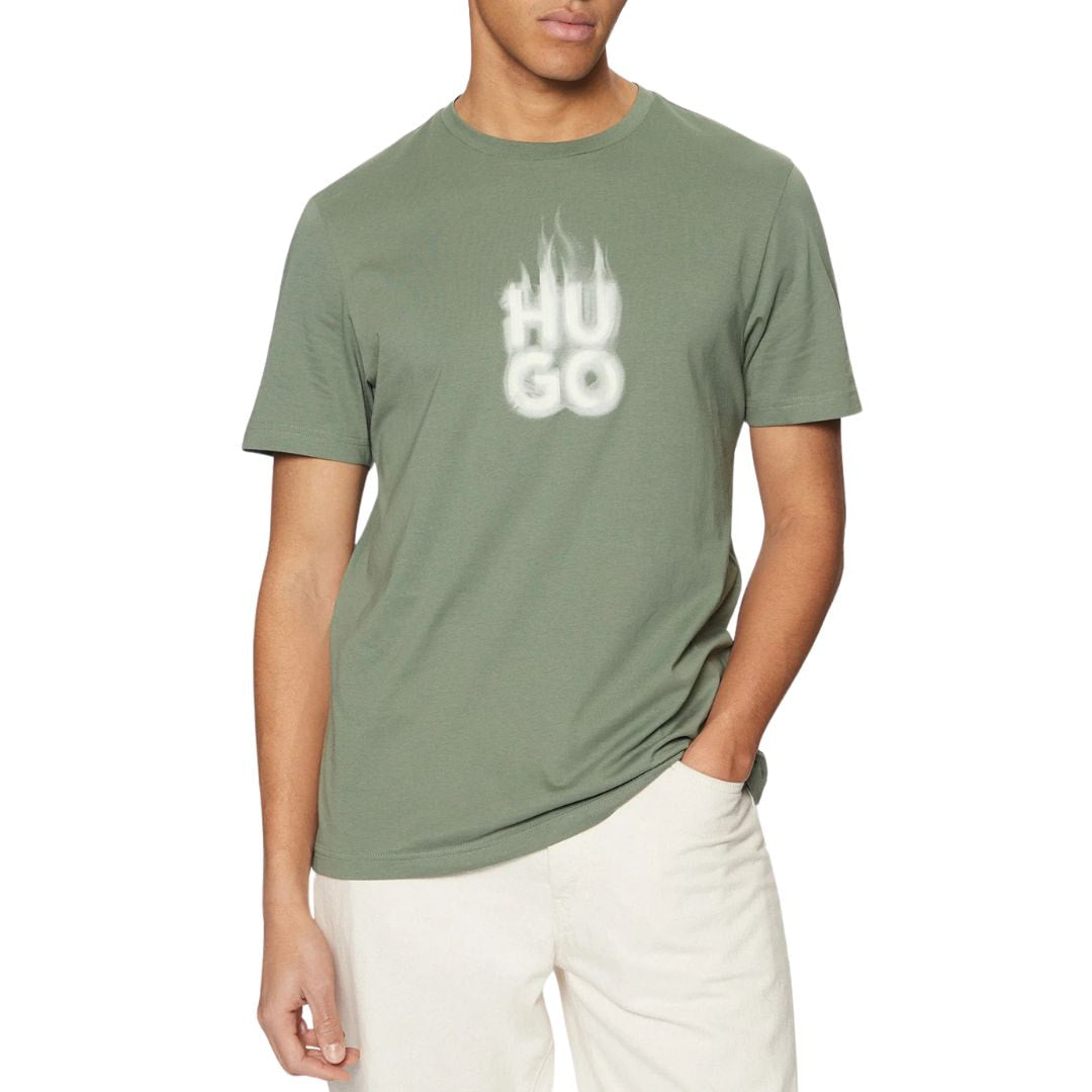 HUGO BOSS T-shirt Dalayer Men 50535363-OLV - S / Olive