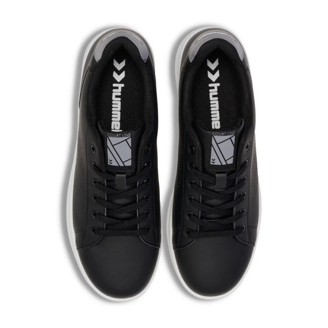 HUMMEL Court Line Unisex Trainers - BLKGRY