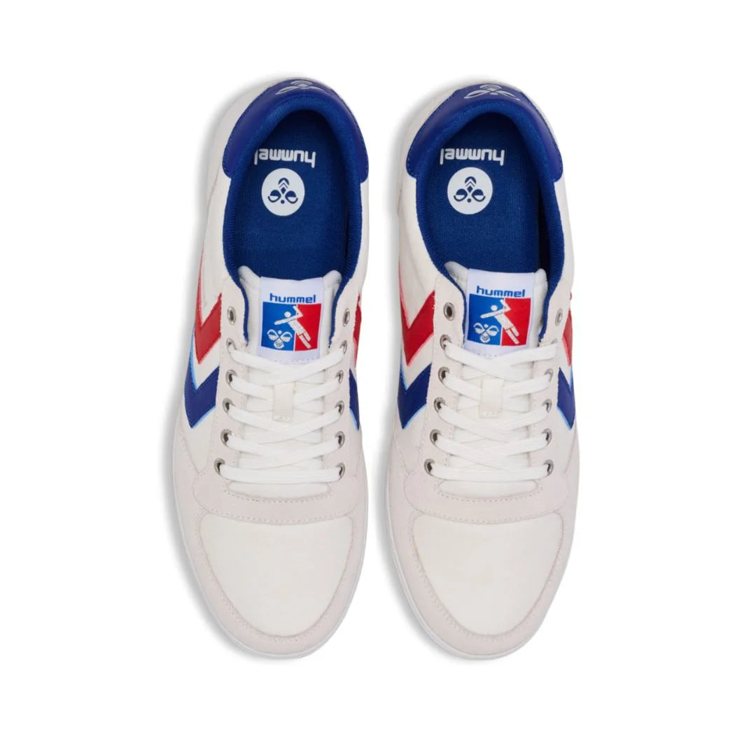 HUMMEL SLIMMER STADIL LOW Trainers - WHTMLT