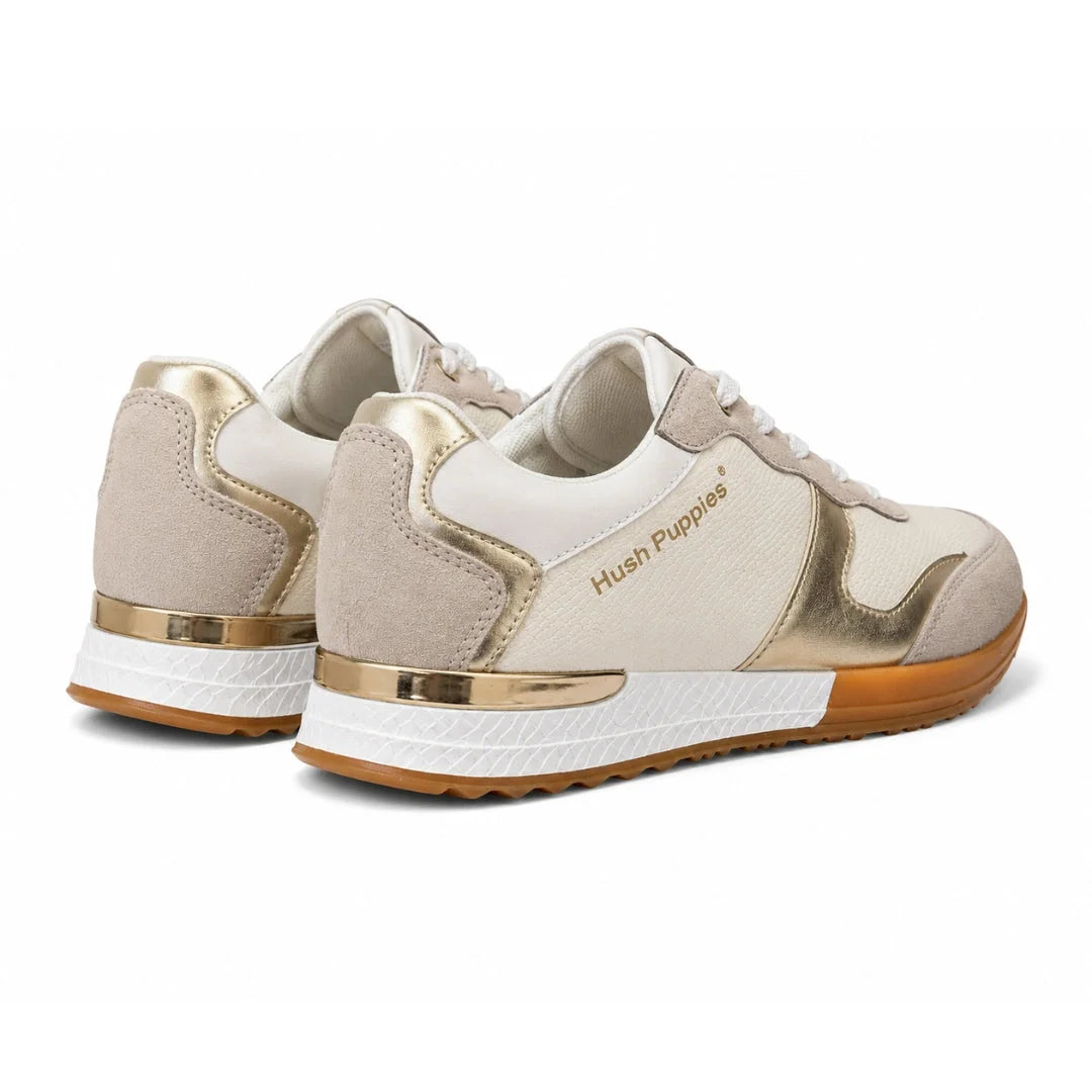 Hush Puppies Fashion Sneakers Women C72572C-WHTGLD