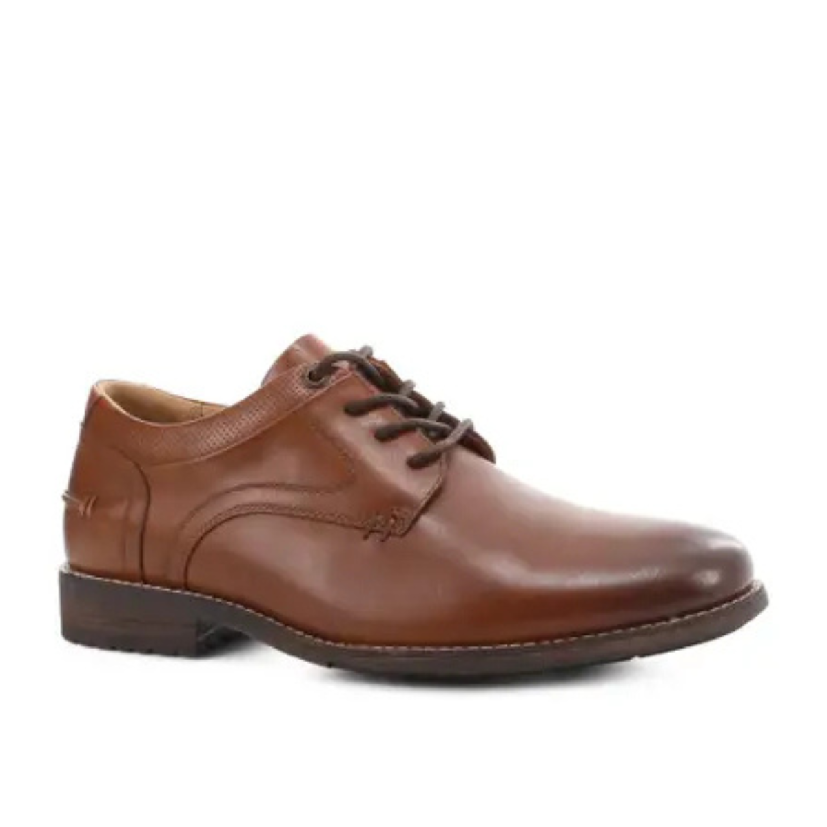 Hush Puppies Fitch Leather Oxford Shoes Men - TAN