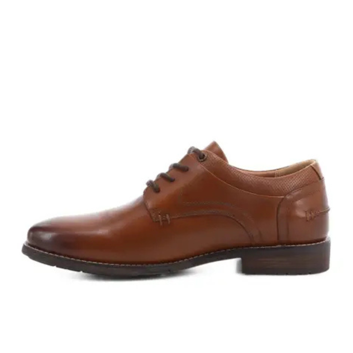Hush Puppies Fitch Leather Oxford Shoes Men - TAN