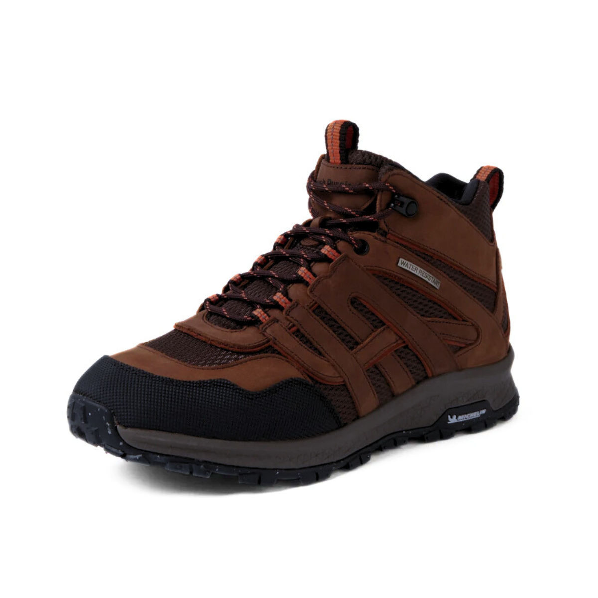 Hush Puppies Kayak Leather Lace UpBoot Men - BRN - Brown / 41