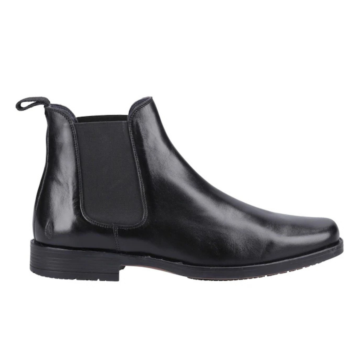 Hush Puppies Leather Chelsea Boot Men - BLK - Black / 41.5