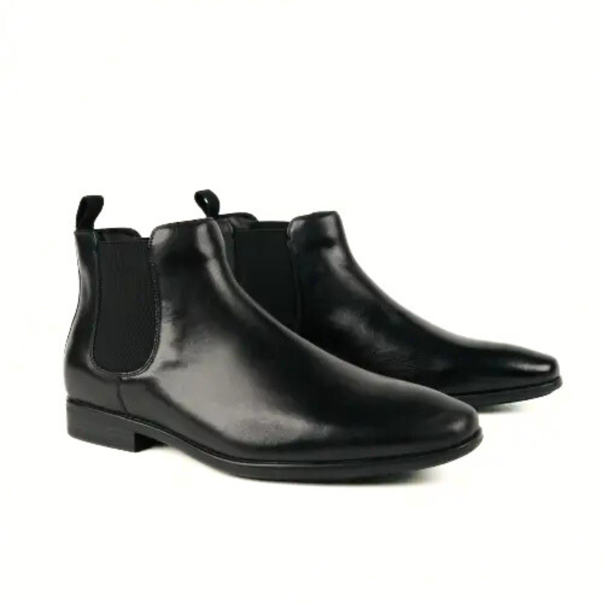 Hush Puppies Leather Chelsea Boot Men - BLK