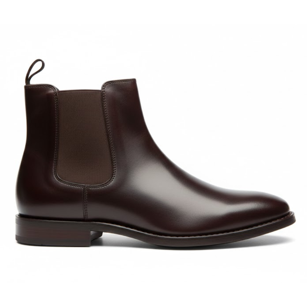 Hush Puppies Leather Chelsea Boots Men - BRN - Brown M2 / 41.5
