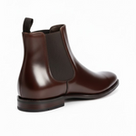 Hush Puppies Leather Chelsea Boots Men - BRN