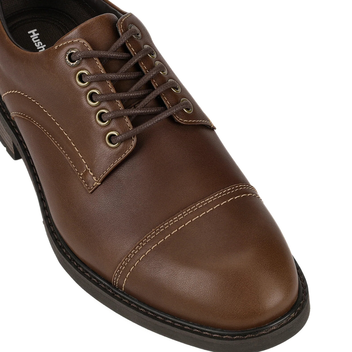 Hush Puppies Legit Oxford Shoes Men - TAN